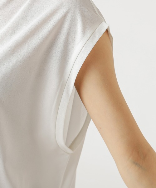 mystic（ミスティック）の「シアーPHOTO Tシャツ（Tシャツ/カットソー・レディース・オフホワイト/ベージュ・FREE）」の7枚目の写真