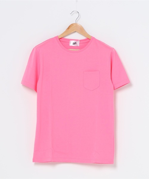 Bling Leads(ブリングリーズ)の「Bling leads/無地半袖ポケ付きC/N T(Tシャツ/カットソー・メンズ・ホワイト/カーキ/ネイビー/ピンク系その他/グレー/ライトピンク/ブラック/イエロー系その他・LARGE/X-LARGE/MEDIUM)」の21枚目の写真