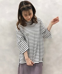 one after another NICE CLAUP | ボーダーTシャツ(Tシャツ/カットソー)