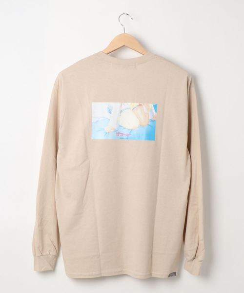 THE Nookie(ザヌーキー)の「【W】【it】【THE Nookie】ANIME2 LS T(Tシャツ/カットソー・レディース・ベージュ/パープル/ホワイト・FREE)」の5枚目の写真