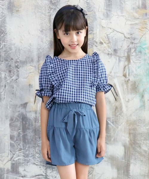 Bee des Bee（ビーデスビー）の「ショートパンツ（その他パンツ・キッズ・コーラル/ミント/マスタード/グレイッシュブルー/ラベンダー・100cm/110cm/120cm/130cm/140cm/150cm）」の15枚目の写真