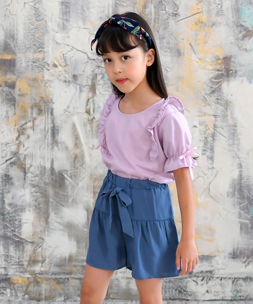 Bee des Bee（ビーデスビー）の「ショートパンツ（その他パンツ・キッズ・コーラル/ミント/マスタード/グレイッシュブルー/ラベンダー・100cm/110cm/120cm/130cm/140cm/150cm）」の18枚目の写真