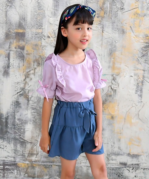 Bee des Bee（ビーデスビー）の「ショートパンツ（その他パンツ・キッズ・コーラル/ミント/マスタード/グレイッシュブルー/ラベンダー・100cm/110cm/120cm/130cm/140cm/150cm）」の17枚目の写真