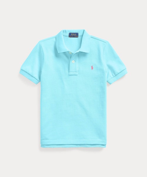 コットン メッシュ ポロシャツ