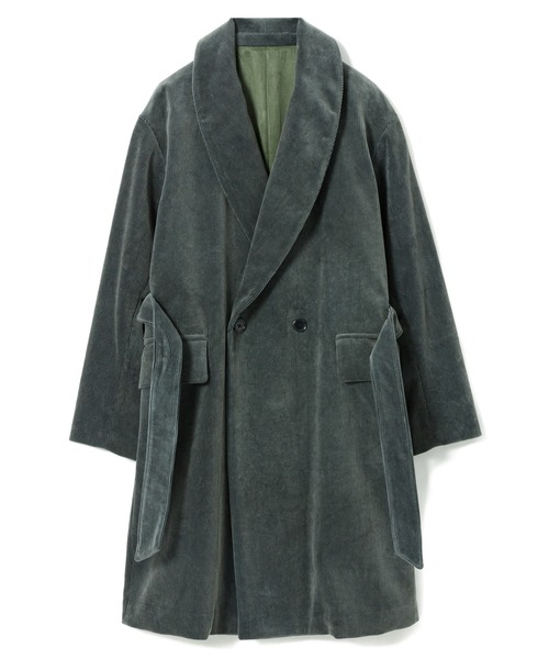 Sandinista(サンディニスタ)の「Corduroy Gown / コーデュロイガウン(その他アウター・メンズ・オリーブ/ブラック・MEDIUM/SMALL/LARGE)」の4枚目の写真