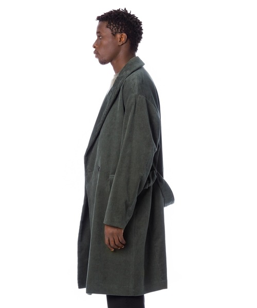 Sandinista(サンディニスタ)の「Corduroy Gown / コーデュロイガウン(その他アウター・メンズ・オリーブ/ブラック・MEDIUM/SMALL/LARGE)」の10枚目の写真