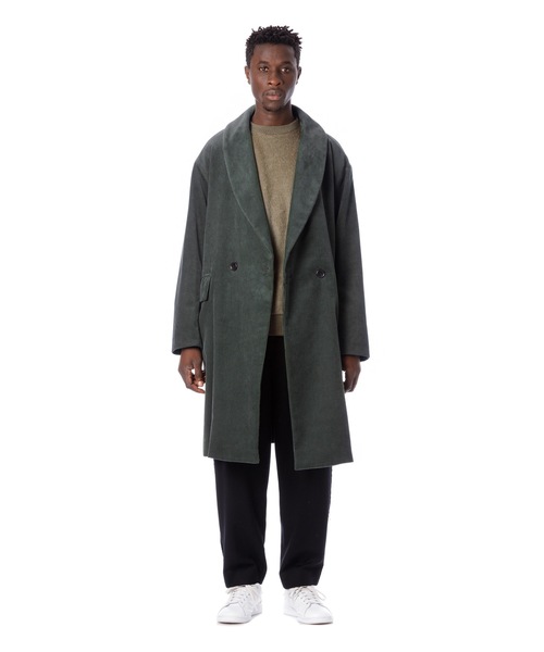 Sandinista(サンディニスタ)の「Corduroy Gown / コーデュロイガウン(その他アウター・メンズ・オリーブ/ブラック・MEDIUM/SMALL/LARGE)」の15枚目の写真
