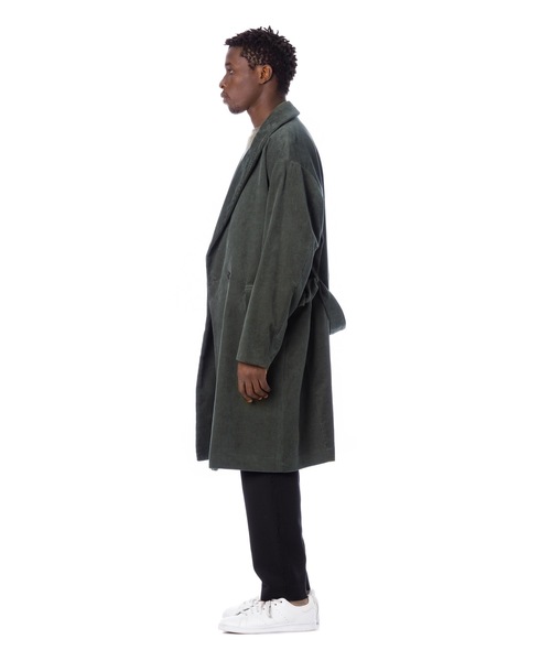 Sandinista(サンディニスタ)の「Corduroy Gown / コーデュロイガウン(その他アウター・メンズ・オリーブ/ブラック・MEDIUM/SMALL/LARGE)」の16枚目の写真