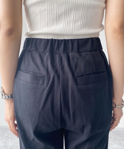 PAGEBOY(ページボーイ)の「フロントシームスリットカットパンツ(フレアパンツ)(その他パンツ・レディース・ブラック/ダークブラウン/レッド系その他・FREE)」の9枚目の写真