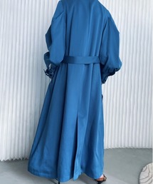 Ameri（アメリ）の「PUFF SLEEVE TRENCH COAT（トレンチコート）」 - WEAR