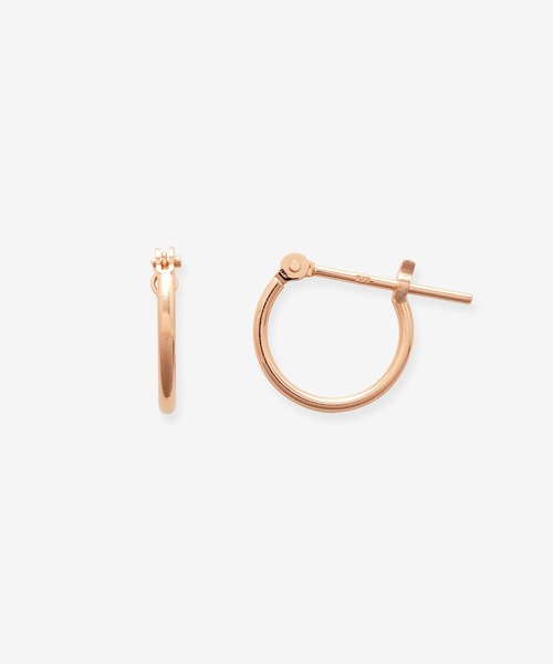 ESTELLE ゴールドカラー フープピアス 両耳用 ESTELLE｜エステールのピアス（両耳用）（リング・フープ）通販 - ZOZOTOWN