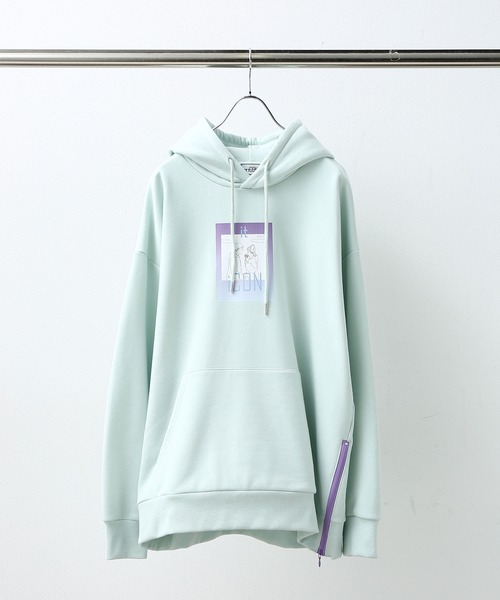 JUNRED（ジュンレッド）の「itiCONドラマティックパーカー（パーカー・メンズ・オフホワイト/サックスブルー/レッド系その他2・M/L）」の3枚目の写真