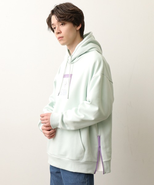 JUNRED（ジュンレッド）の「itiCONドラマティックパーカー（パーカー・メンズ・オフホワイト/サックスブルー/レッド系その他2・M/L）」の4枚目の写真