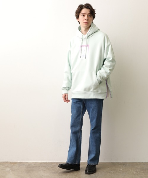 JUNRED（ジュンレッド）の「itiCONドラマティックパーカー（パーカー・メンズ・オフホワイト/サックスブルー/レッド系その他2・M/L）」の7枚目の写真