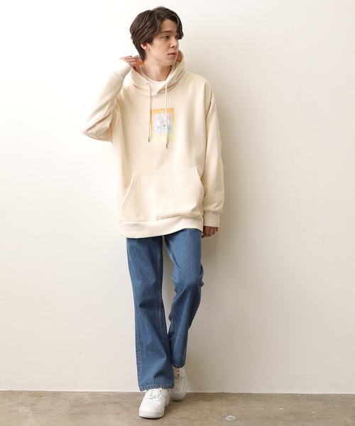 JUNRED（ジュンレッド）の「itiCONドラマティックパーカー（パーカー・メンズ・オフホワイト/サックスブルー/レッド系その他2・M/L）」の8枚目の写真