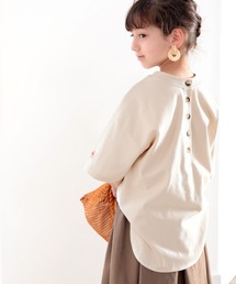 Java | 《JaVaジャバ コラボ》着方いろいろ♪２wayヘンリートップス(Tシャツ/カットソー)