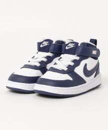 NIKE | NIKE ナイキ 12-16COURT BOROUGH MID 2 (TDV) KCD7784 107WHT/BLVOID(スニーカー)