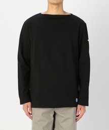 ORCIVAL | 【ORCIVAL】コットンロードフレンチバスクシャツ SOLID MEN(Tシャツ/カットソー)