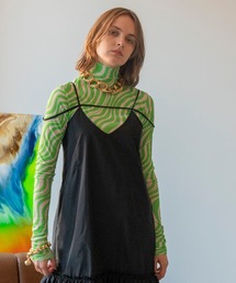 MAISON SPECIAL | ウェーブプリントシアータートルトップ【MAISON SPECIAL/メゾンスペシャル】(Tシャツ/カットソー)