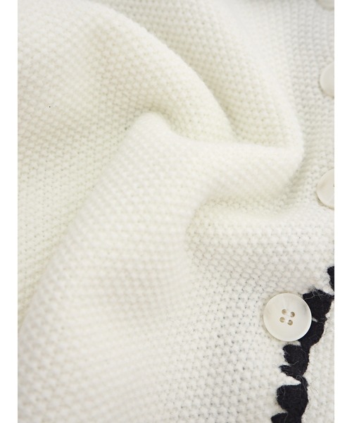 JUMELLE（ジュメロ）の「ピアコカーディガン（カーディガン/ボレロ・レディース・アイボリー・FREE）」の7枚目の写真