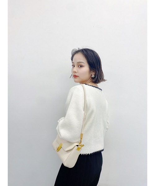 JUMELLE（ジュメロ）の「ピアコカーディガン（カーディガン/ボレロ・レディース・アイボリー・FREE）」の14枚目の写真
