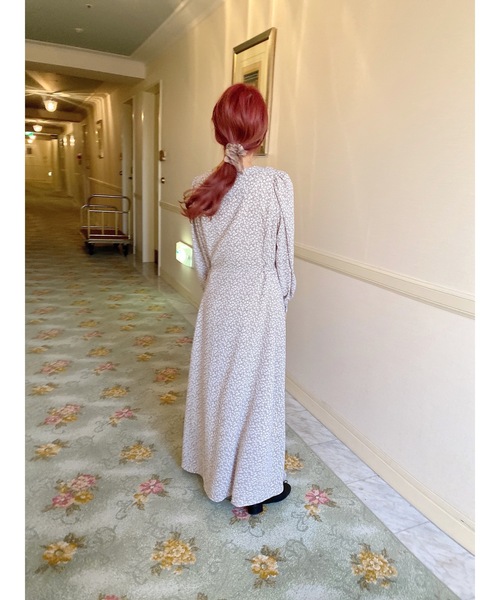 JUMELLE(ジュメロ)の「サイドリボンワンピース(ワンピース・レディース・ベージュ・FREE)」の19枚目の写真