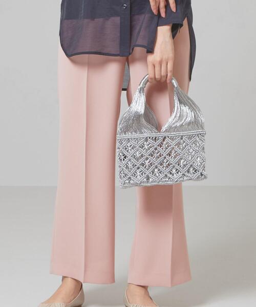 The Bagmati（ザバグマティ）の「＜The Bagmati＞●コード ヒシガタアミ バッグ（ハンドバッグ・レディース・シルバー/ライラック・FREE）」の11枚目の写真