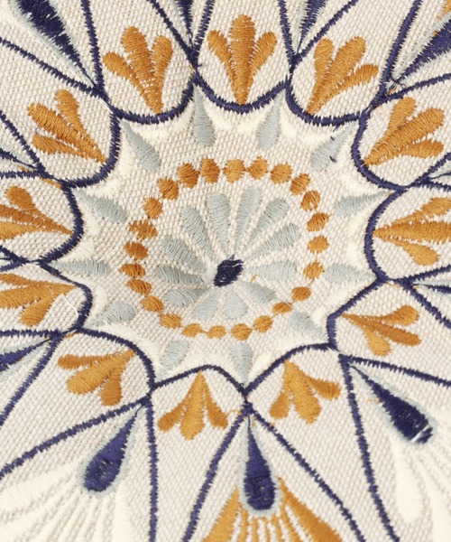 BAYFLOW(ベイフロー)の「カシュシブクッション(クッション/クッションカバー・レディース・スカイブルー/ナチュラル・0)」の12枚目の写真