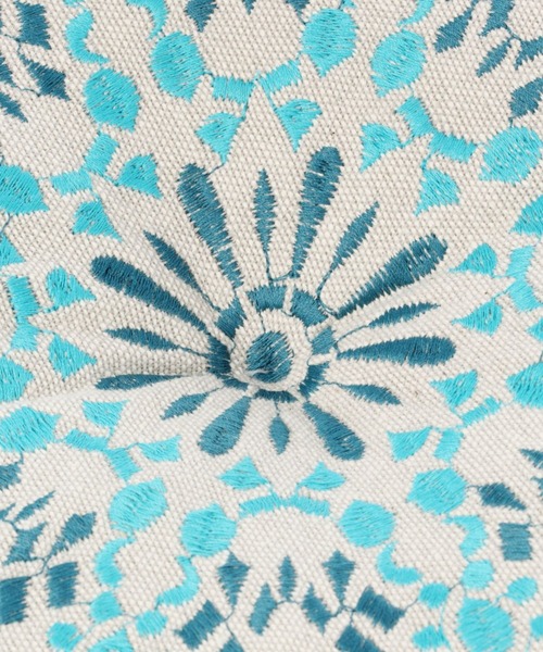 BAYFLOW(ベイフロー)の「カシュシブクッション(クッション/クッションカバー・レディース・スカイブルー/ナチュラル・0)」の11枚目の写真