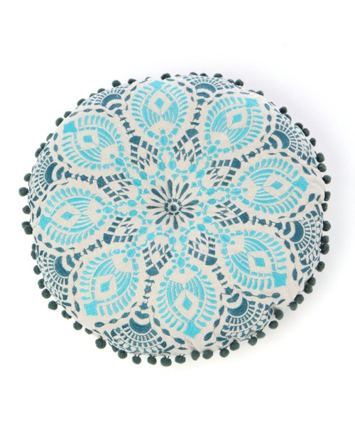 BAYFLOW(ベイフロー)の「カシュシブクッション(クッション/クッションカバー・レディース・スカイブルー/ナチュラル・0)」の15枚目の写真