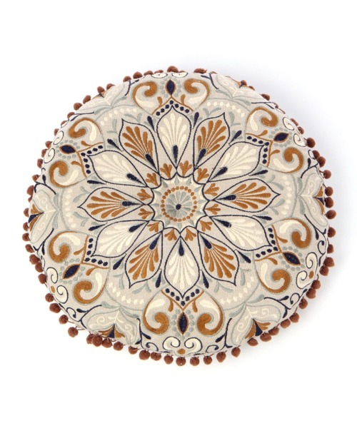 BAYFLOW(ベイフロー)の「カシュシブクッション(クッション/クッションカバー・レディース・スカイブルー/ナチュラル・0)」の14枚目の写真