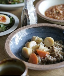 a.depeche（アデペシュ）の「OTOHA watashino plate L NORI / アデペシュ オトハ プレート　のり（食器）」