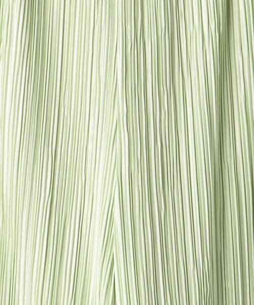 BEAUTY&YOUTH UNITED ARROWS(ビューティーアンドユースユナイテッドアローズ)の「BY プリーツワイドパンツ -ウォッシャブル-(その他パンツ・レディース・ネイビー/ライム・FREE)」の19枚目の写真