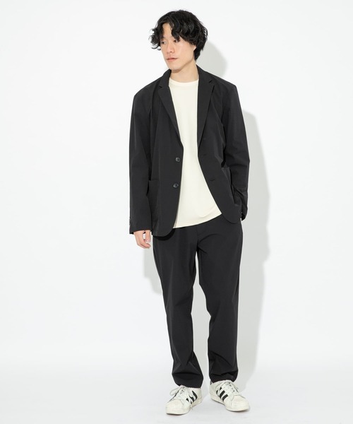 ITEMS URBANRESEARCH（アイテムズ アーバンリサーチ）の「マルチファンクション ストレッチイージーパンツ（その他パンツ・メンズ・ブラック/グレー/カーキ・LARGE/MEDIUM）」の7枚目の写真