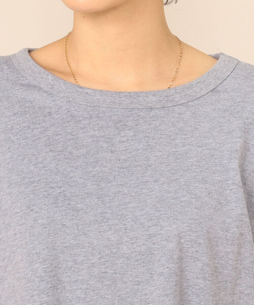 NOLLEY’S(ノーリーズ)の「【TORRAZZO DONNA/ トラッゾドンナ】フレアマルチカットソー(Tシャツ/カットソー・レディース・ホワイト/ライトグレー/ブラック・38)」の11枚目の写真