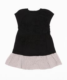 HAKKA KIDS（ハッカキッズ）の「[ジュニアサイズ]フリルアクセント半袖ワンピース（ワンピース・キッズ）」