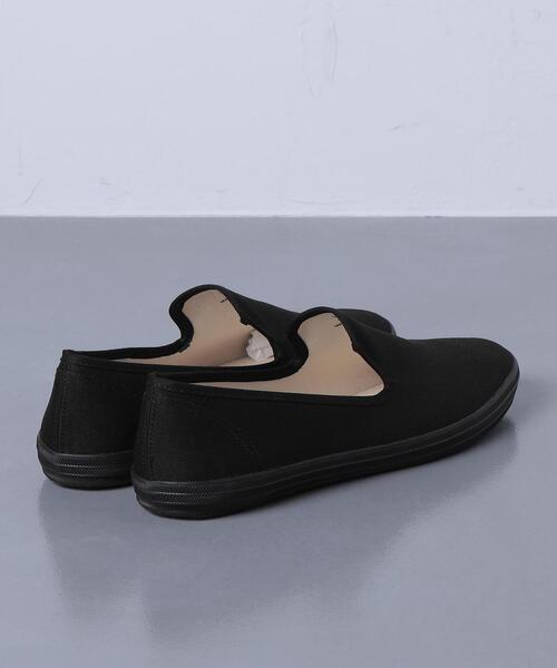 UNITED ARROWS(ユナイテッドアローズ)の「<UNITED ARROWS> キャンバス スリッポン(スリッポン・メンズ・ベージュ/オリーブ/ブラック・8/9h/10/8h/10h/7h/9)」の7枚目の写真