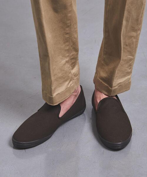 UNITED ARROWS(ユナイテッドアローズ)の「<UNITED ARROWS> キャンバス スリッポン(スリッポン・メンズ・ベージュ/オリーブ/ブラック・8/9h/10/8h/10h/7h/9)」の10枚目の写真