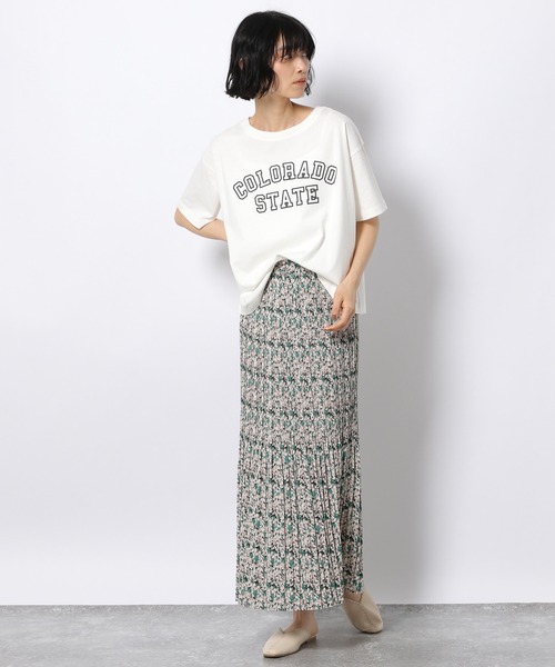 LAKOLE(ラコレ)の「USAコットンローカルロゴTシャツ / 941065(Tシャツ/カットソー・レディース・ライトブルー/ブラック/オフホワイト/桜・SMALL/MEDIUM)」の11枚目の写真