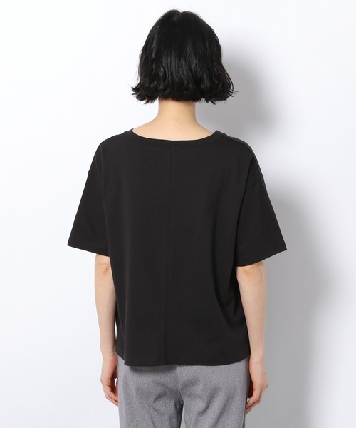 LAKOLE(ラコレ)の「USAコットンローカルロゴTシャツ / 941065(Tシャツ/カットソー・レディース・ライトブルー/ブラック/オフホワイト/桜・SMALL/MEDIUM)」の16枚目の写真