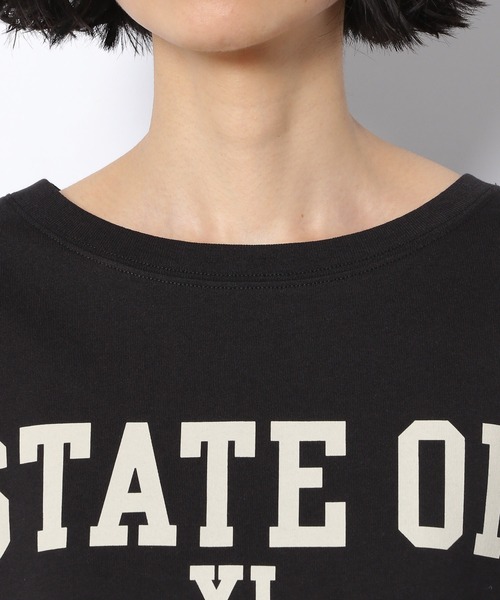 LAKOLE(ラコレ)の「USAコットンローカルロゴTシャツ / 941065(Tシャツ/カットソー・レディース・ライトブルー/ブラック/オフホワイト/桜・SMALL/MEDIUM)」の19枚目の写真