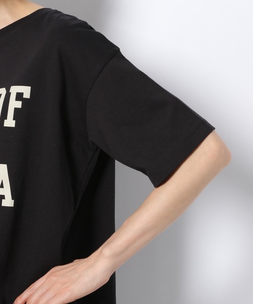 LAKOLE(ラコレ)の「USAコットンローカルロゴTシャツ / 941065(Tシャツ/カットソー・レディース・ライトブルー/ブラック/オフホワイト/桜・SMALL/MEDIUM)」の22枚目の写真