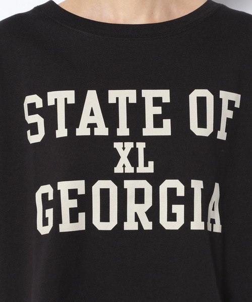 LAKOLE(ラコレ)の「USAコットンローカルロゴTシャツ / 941065(Tシャツ/カットソー・レディース・ライトブルー/ブラック/オフホワイト/桜・SMALL/MEDIUM)」の8枚目の写真