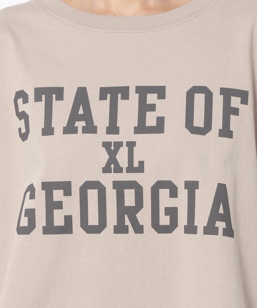 LAKOLE(ラコレ)の「USAコットンローカルロゴTシャツ / 941065(Tシャツ/カットソー・レディース・ライトブルー/ブラック/オフホワイト/桜・SMALL/MEDIUM)」の17枚目の写真