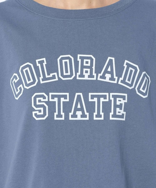 LAKOLE(ラコレ)の「USAコットンローカルロゴTシャツ / 941065(Tシャツ/カットソー・レディース・ライトブルー/ブラック/オフホワイト/桜・SMALL/MEDIUM)」の20枚目の写真