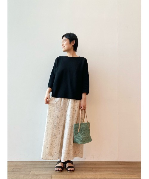 BEARDSLEY（ビアズリー）の「《Sans Arcidet》ラフィアバッグ（トートバッグ・レディース・ピンク/イエロー/グリーン・FREE）」の11枚目の写真