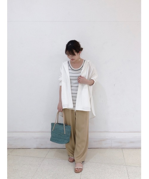 BEARDSLEY（ビアズリー）の「《Sans Arcidet》ラフィアバッグ（トートバッグ・レディース・ピンク/イエロー/グリーン・FREE）」の19枚目の写真