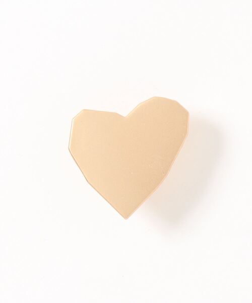 agnes b.(アニエスベー)の「AC76 PINS ハートピンバッジ(バッジ・レディース・ゴールド・UNI)」の1枚目の写真