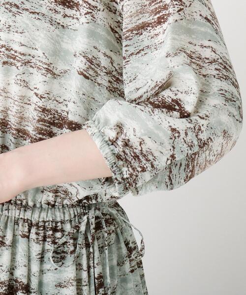 AG by aquagirl（エージーバイアクアガール）の「◆デジタルティアードワンピース（ワンピース・レディース・ライトグリーン系/ピンク系5・36/38）」の15枚目の写真