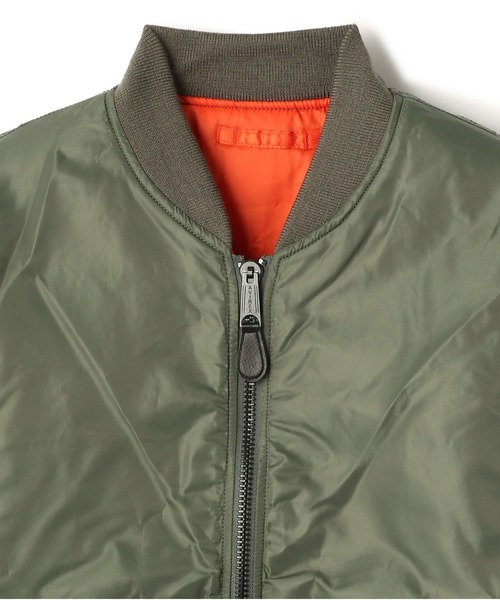 AVIREX(アヴィレックス)の「AVIREX/アヴィレックス/MA-1 COMMERCIAL(コマーシャル)(MA-1・メンズ・ブラック/セージグリーン・MEDIUM/LARGE/X-LARGE/XX-LARGE)」の6枚目の写真